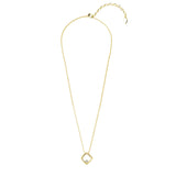 Parure Adelise (1 collier + 1 pendentif + 2 boucles d'oreilles) ornées de 26 cristaux Swarovski - Livraison Offerte