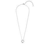 Parure Adelise (1 collier + 1 pendentif + 2 boucles d'oreilles) ornées de 26 cristaux Swarovski - Livraison Offerte