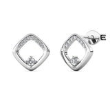 Parure Adelise (1 collier + 1 pendentif + 2 boucles d'oreilles) ornées de 26 cristaux Swarovski - Livraison Offerte