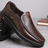 Mocassins souples en cuir pour homme - Livraison offerte