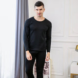 Ensemble de sous-vêtements thermiques en velours pour homme et femme - Livraison offerte