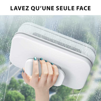 Nettoyeur de vitre magnétique double face - Livraison offerte