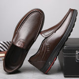 Mocassins souples en cuir pour homme - Livraison offerte