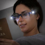 Pack de 2 clips lumière LED pour lunettes - Livraison Offerte