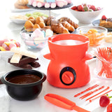 Fondue au chocolat avec accessoires - Livraison Offerte