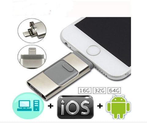 Clé USB pour smartphone - compatible IOS & Android - Livraison Offerte –  foxshopping